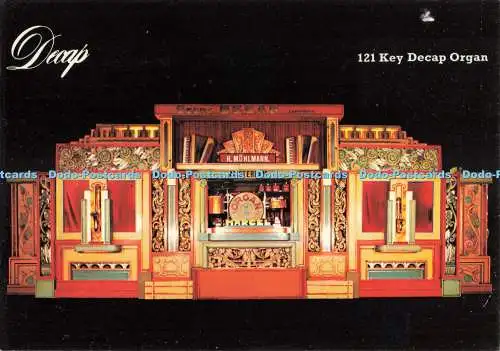 D250198 Cushing Steam and Organ Museum at Thursford 121 Key Decap Organ Photo Pr