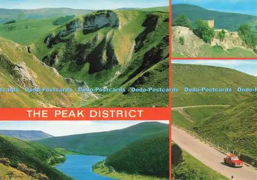D251309 The Peak District Snake Pass Peveril Castle J Salmon Ltd Cameracolour Mu