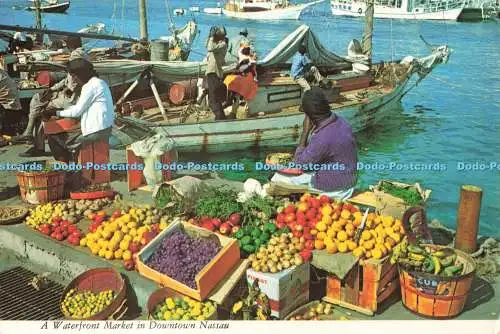 D251364 A Waterfront Market in Downtown Nassau The Bahamas Islands Calypso Distr