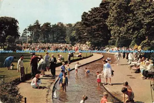 D251720 Bournemouth Lower Gardens Band Enclosure and Bourne Stream J Arthur Dixo