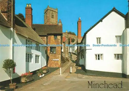 D251809 Minehead Church Steps J Salmon Ltd Cameracolour 1988