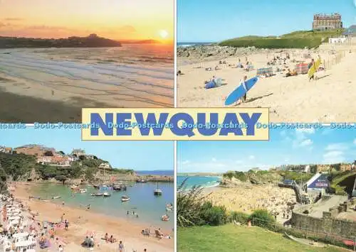 D251811 Newquay Cornwall Sunset Fistral Beach J Salmon Ltd Cameracolour Multi Vi