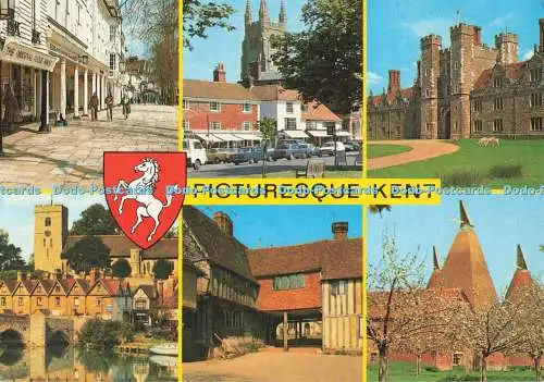 D251872 Malerische Kent Oasts Knole Tenterden J Salmon Ltd Kameracolour Multi V