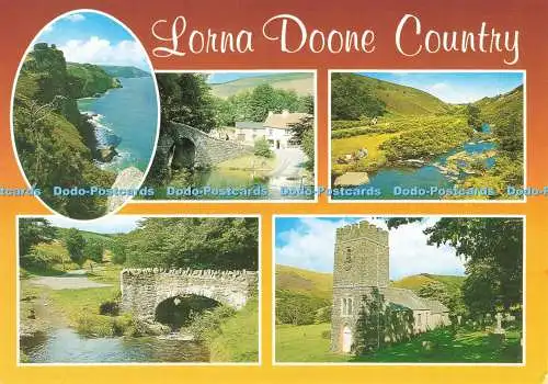 D251955 Lorna Doone Country Oare Church Doone Valley J Salmon Ltd Cameracolour M