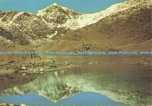 D252008 Gwynedd Snowdon gesehen von Llyn Llydaw J Arthur Dixon 1983