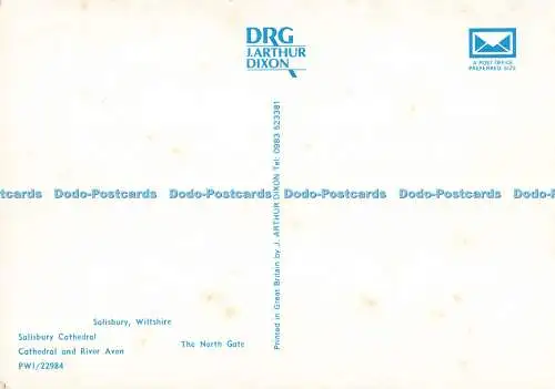 D252033 Salisbury The North Gate J Arthur Dixon Multi View