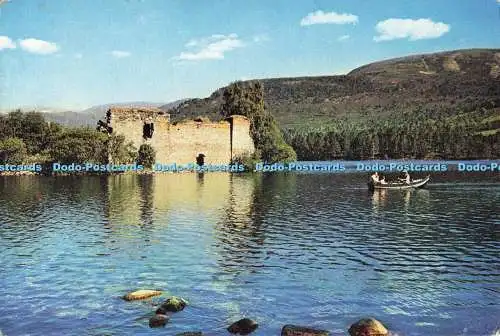 D252249 Inverness Shire The Castle Loch an Eilean Aviemore J Arthur Dixon