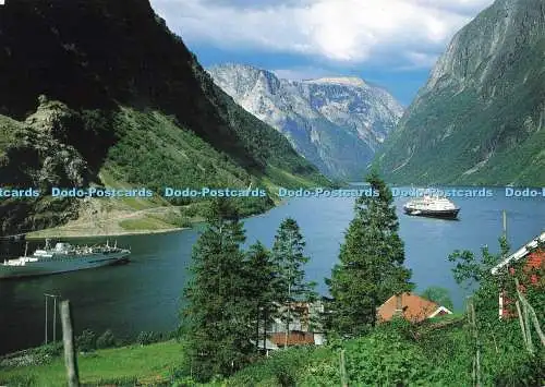 D252327 Norge Naerofyorden ved Gudvangen Sogn Normann