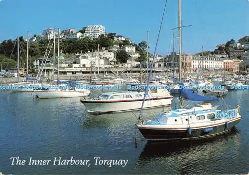 D252365 Torquay The Inner Harbour J Salmon