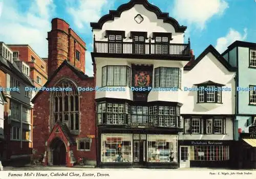 D252526 Devon berühmte Mol-Haus-Kathedrale nahe Exeter John Hinde E Nagele