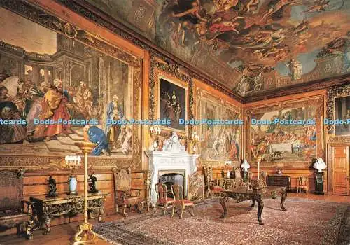 D252932 Windsor Castle The Queens Presence Chamber Topical Press Pitkin Pictoria