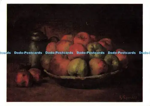 D253045 National Gallery Stillleben Äpfel und Granatapfel Coubert Jean Desire G