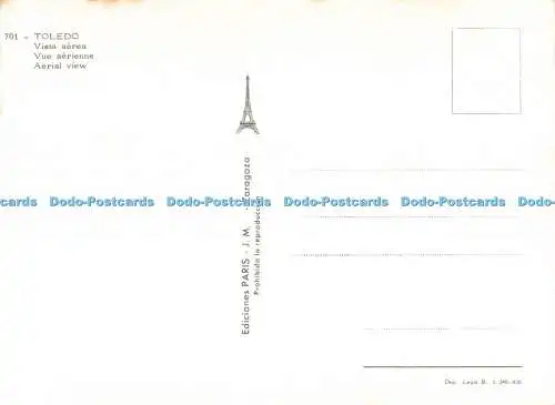 D254438 Toledo Luftaufnahme J M