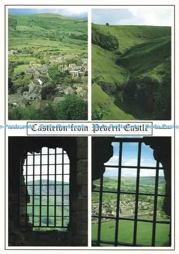 D254501 Castleton From Peveril Castle Cavedale Peter Pedley Multi View