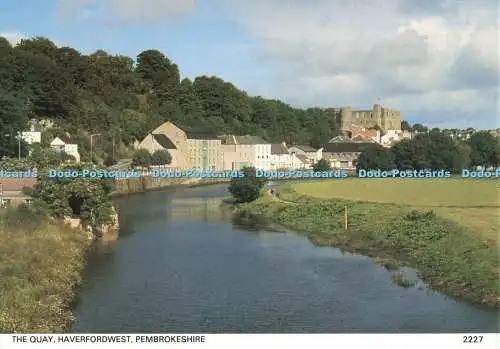 D256841 Pembrokeshire The Quay Haverfordwest Pembrokeshire Eye Postkarten