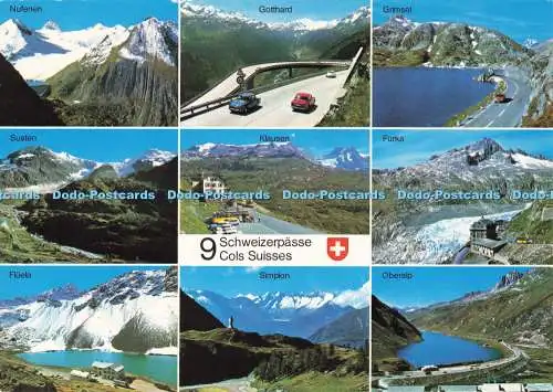 D253376 Schweizerpasse Cols Suisses Simplon Rud Suter Multi View