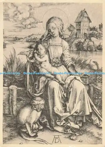 D259706 Maria mit der Erdmännchen Albrecht Dürer Nr 25 1966