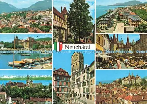D262348 Neuchatel Photoglob Orell Fussli Multi View