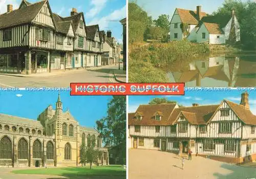 D257159 Historic Suffolk Flatford J Salmon 1992 Multi View