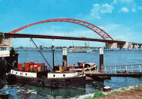 D257162 Rotterdam Van Brienenoordbrug Gebr Spanjersberg