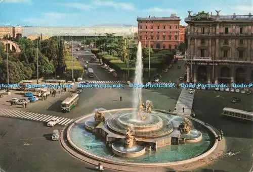D259904 Roma Esedra Squar Plurigraf 1981
