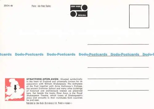 D255100 Stratford Upon Avon John Hinde Multi View