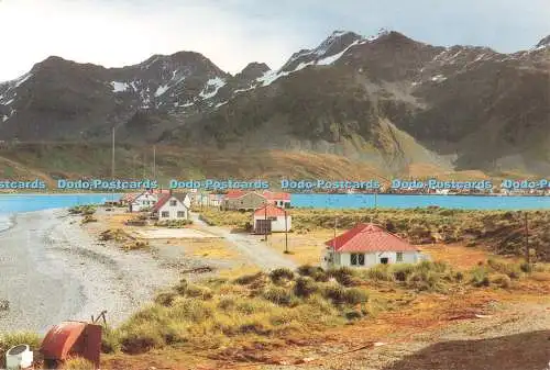 D255148 King Edward Point Südgeorgien mit Grytviken jenseits des Denkfaktors
