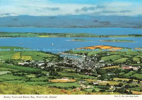 D262616 Irland Bantry Town und Bantry Bay West Cork John Hinde R Bier