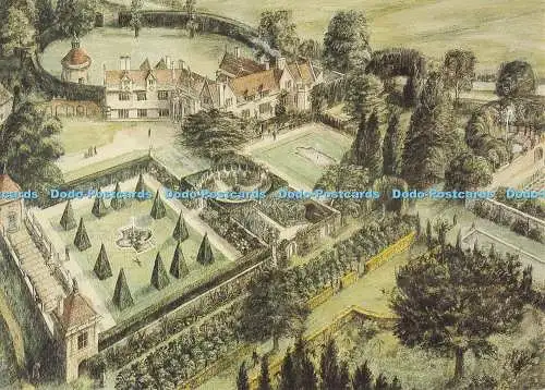 D255264 Luftaufnahme von Athelhampton Beric Tempest Richard Sorrell