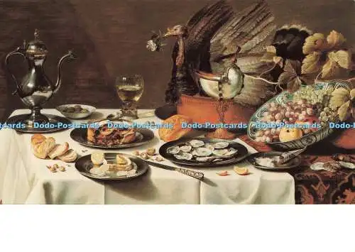 D257476 Rijksmuseum Amsterdam Stillleben mit Turkey Pieter Claesz