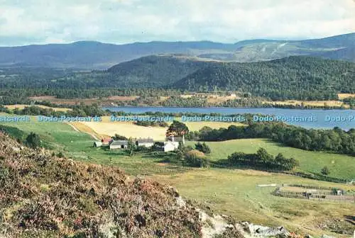 D262696 Inverness Shire mit Blick über Loch Alvie in der Nähe von Aviemore J Arthur Dixon