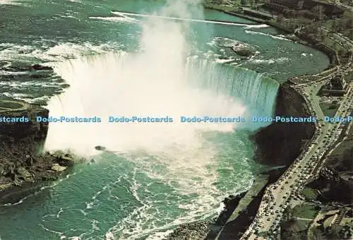 D260130 Ont Canadian Horseshoe Falls at Niagara Falls Canada Post Office