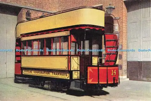 D255297 Pferdebahn Isle of Man Straßenbahnen J Arthur Dixon