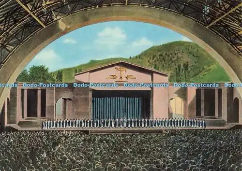 D260184 Passionsspieldorf Oberammergau Buhne des Passionsspielhauses Dr. Greiff N