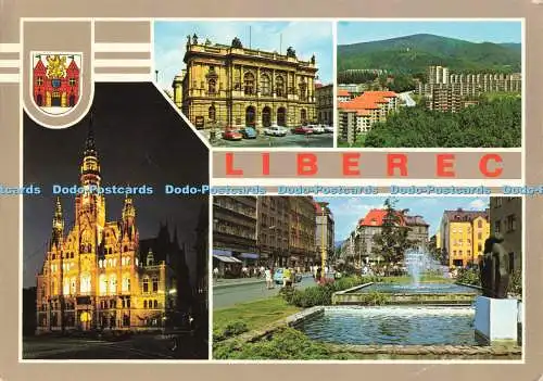 D260197 Liberec Divadlo F X Saldy Saldovo Namesti CTK Press Foto Multi View 1975