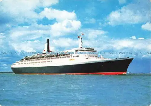 D260325 The New Cunard Queen Elizabeth 2 Cunard Line Limited J Arthur Dixon Ltd