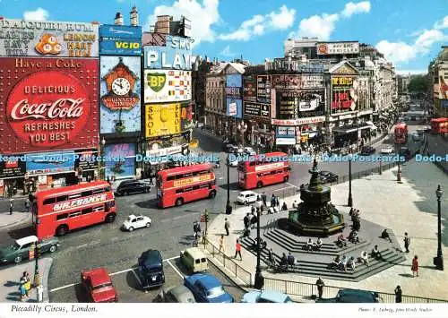 D257861 London Piccadilly Circus John Hinde E Ludwig