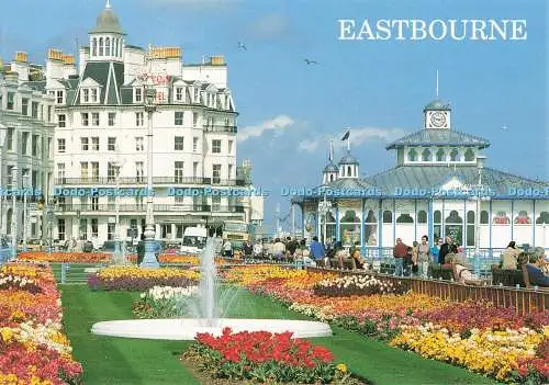 D263234 Eastbourne The World Famous Carpet Gardens E T W Dennis