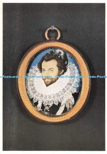 D255845 National Portrait Gallery Sir Walter Raleigh Nicholas Hilliard Norman Br