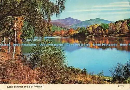 D263267 Loch Tummel and Ben Vrackie Whiteholme A Hail Caledonia Product