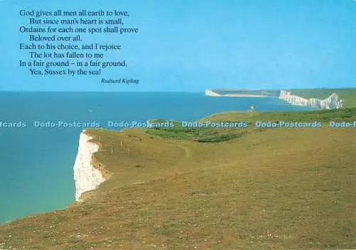 D263297 The Sussex Coast at The Seven Sisters J Salmon