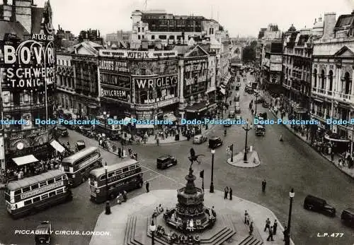 D258128 London Piccadilly Circus Lansdowne Production RP 1954