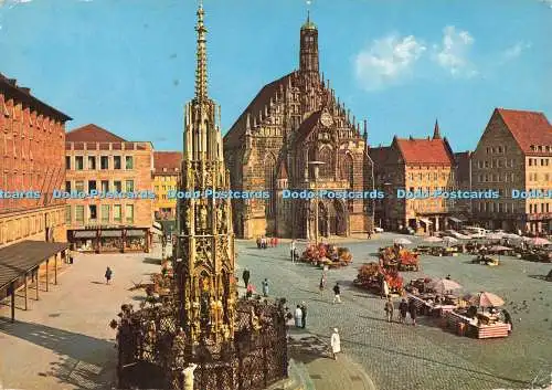D258170 Nürnberger Hauptmarkt Fritz Lauterbach