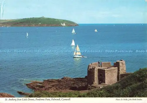 D258199 Cornwall St Anthony von Little Dennis Pendennis Point Falmouth John Hin