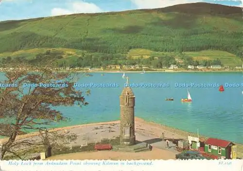 D258290 Heiliges Loch von Ardnadam Point zeigt Kilmun im Hintergrund Valentinstag