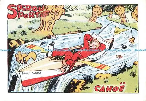 D258302 Kanu Sans Souci Spirou Sportif