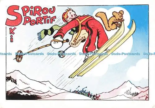 D258304 Ski Spirou Sportif