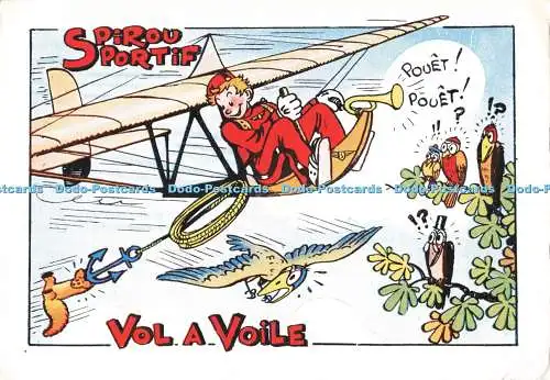 D258305 Vol a Voile Spirou Sportif