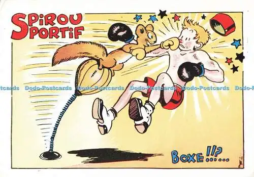 D258306 Boxe Spirou Sportif