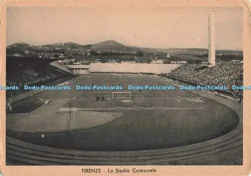 D258366 Firenze Lo Stadio Comunale Gino Giusti